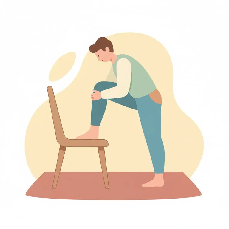 부드러운 시작을 위한 발목과 고관절 풀기