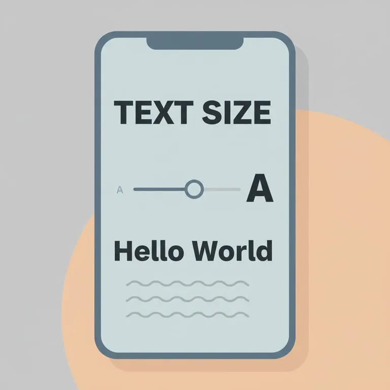 삼성 갤럭시 스마트폰 글자 크기 키우는 법