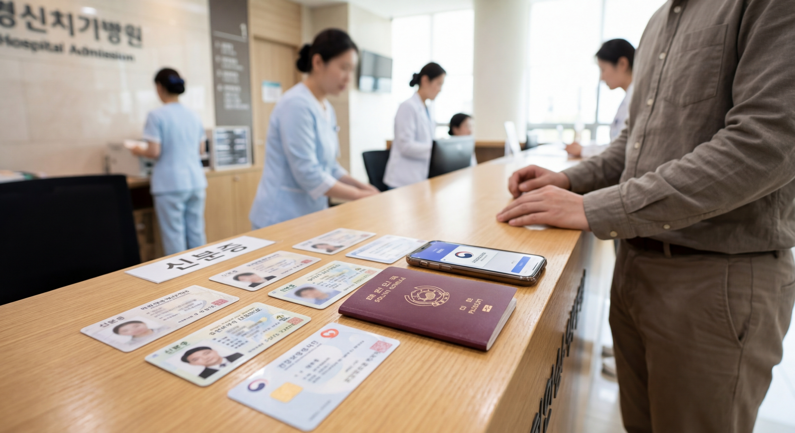 병원 갈 때 인정받을 수 있는 신분증 종류