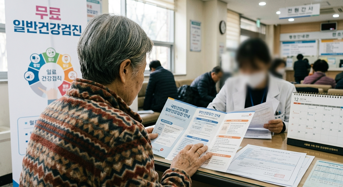 무료로 받을 수 있는 일반건강검진 항목과 비용