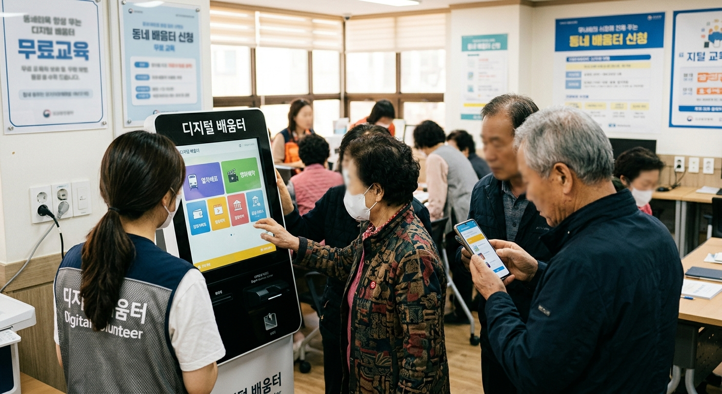 우리 동네 배움터 신청하는 방법