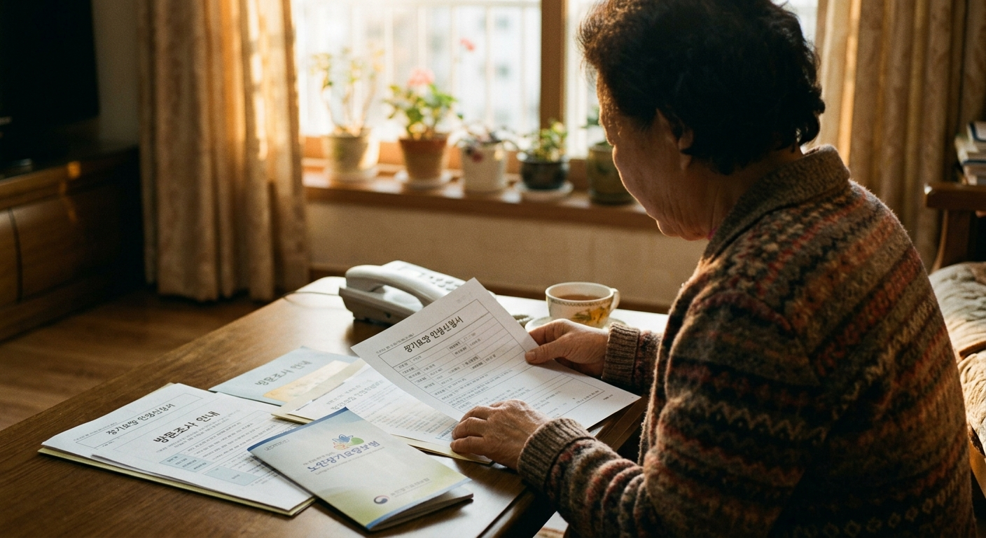 장기요양 등급 신청의 첫걸음, 방문조사 준비하기