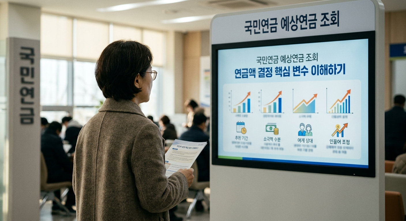 연금액을 결정하는 핵심 변수 이해하기