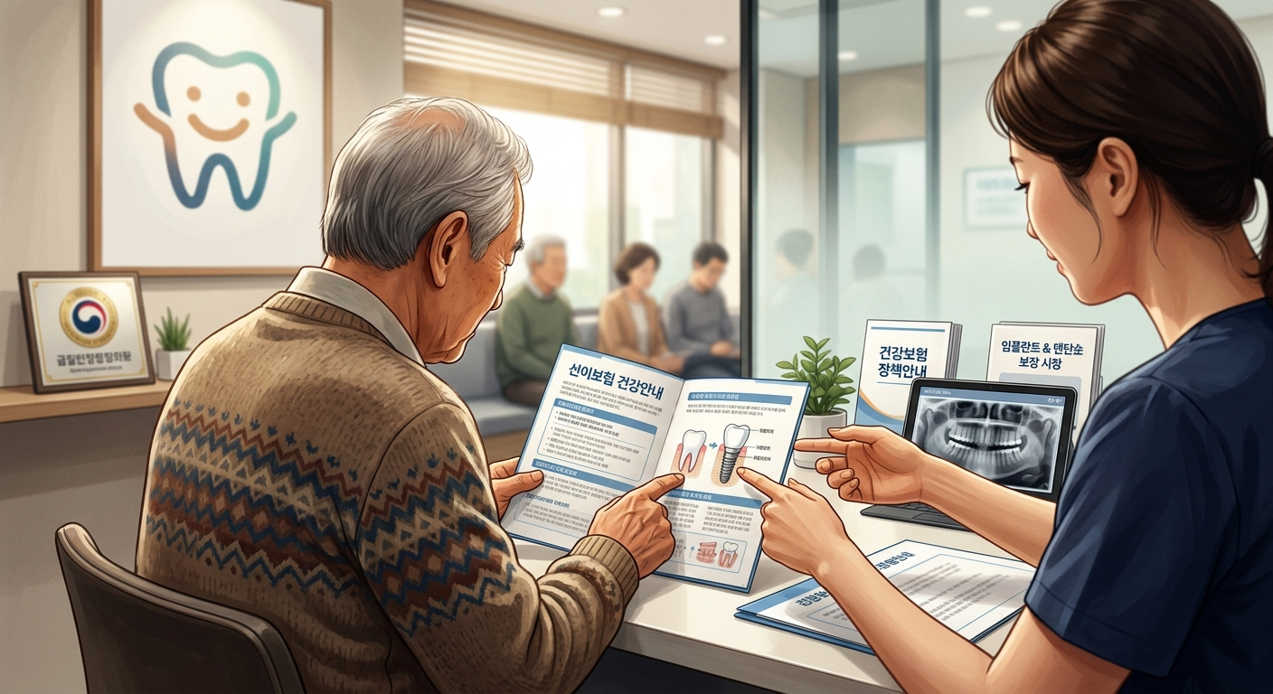만 65세 이상 임플란트 지원 범위와 본인부담금