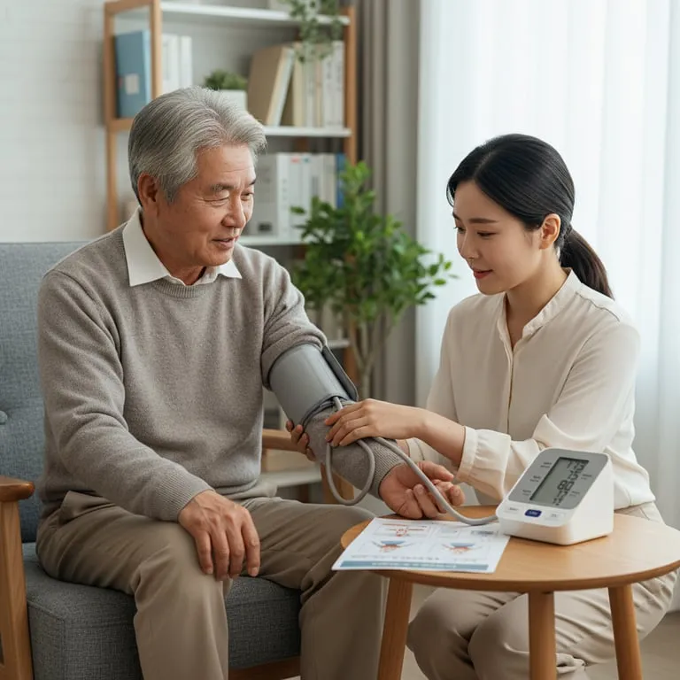 고혈압 어르신을 위한 가정혈압 측정 표준 방법