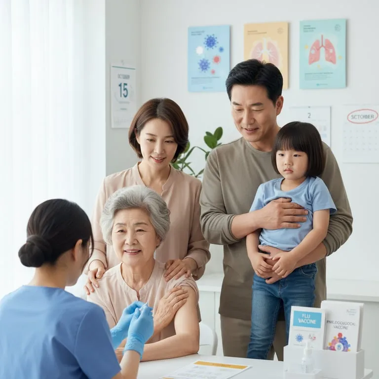 독감·폐렴구균 예방접종 국가지원 대상과 접종 시기