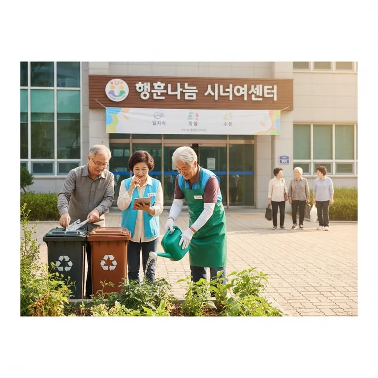 시니어 일자리 사업 참여 조건과 활동비 확인 포인트