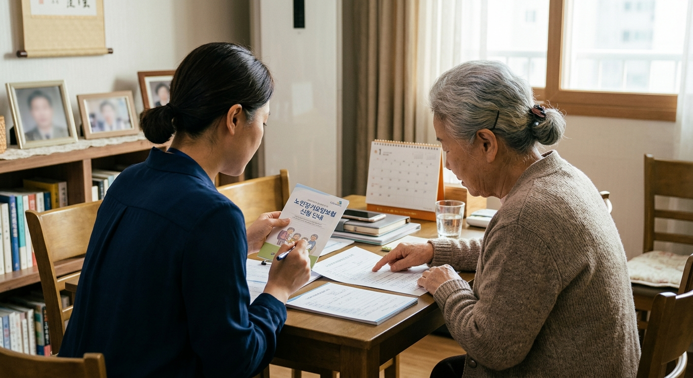 노인장기요양보험 신청 대상과 준비 단계