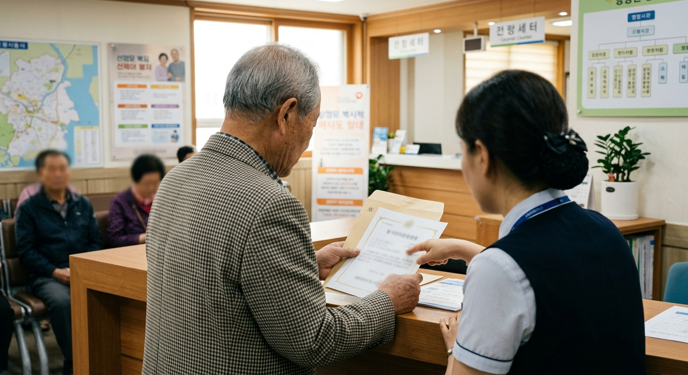 장기요양인정서 수령과 서비스 이용