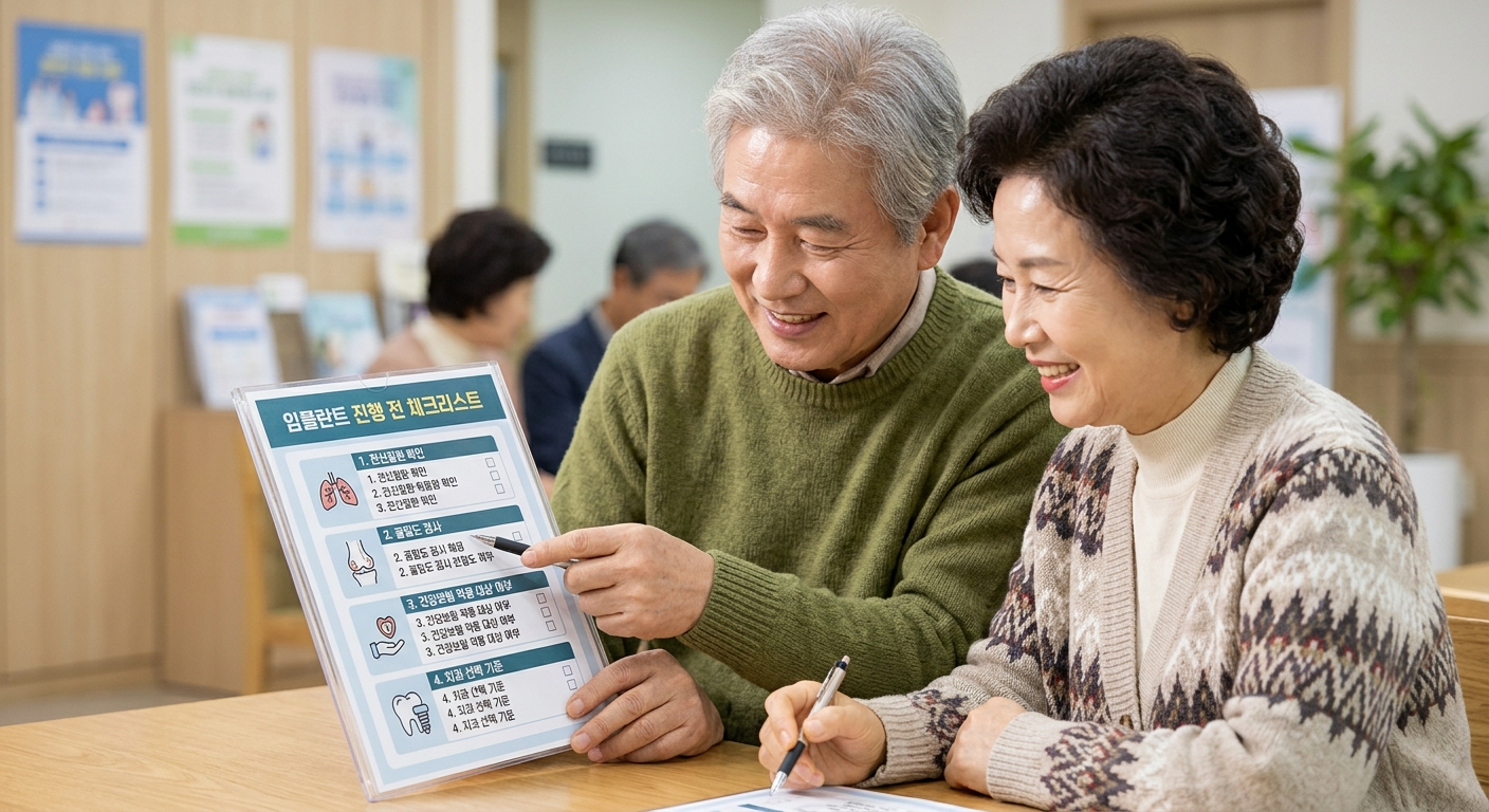 임플란트 진행 전 꼭 확인해야 할 체크리스트