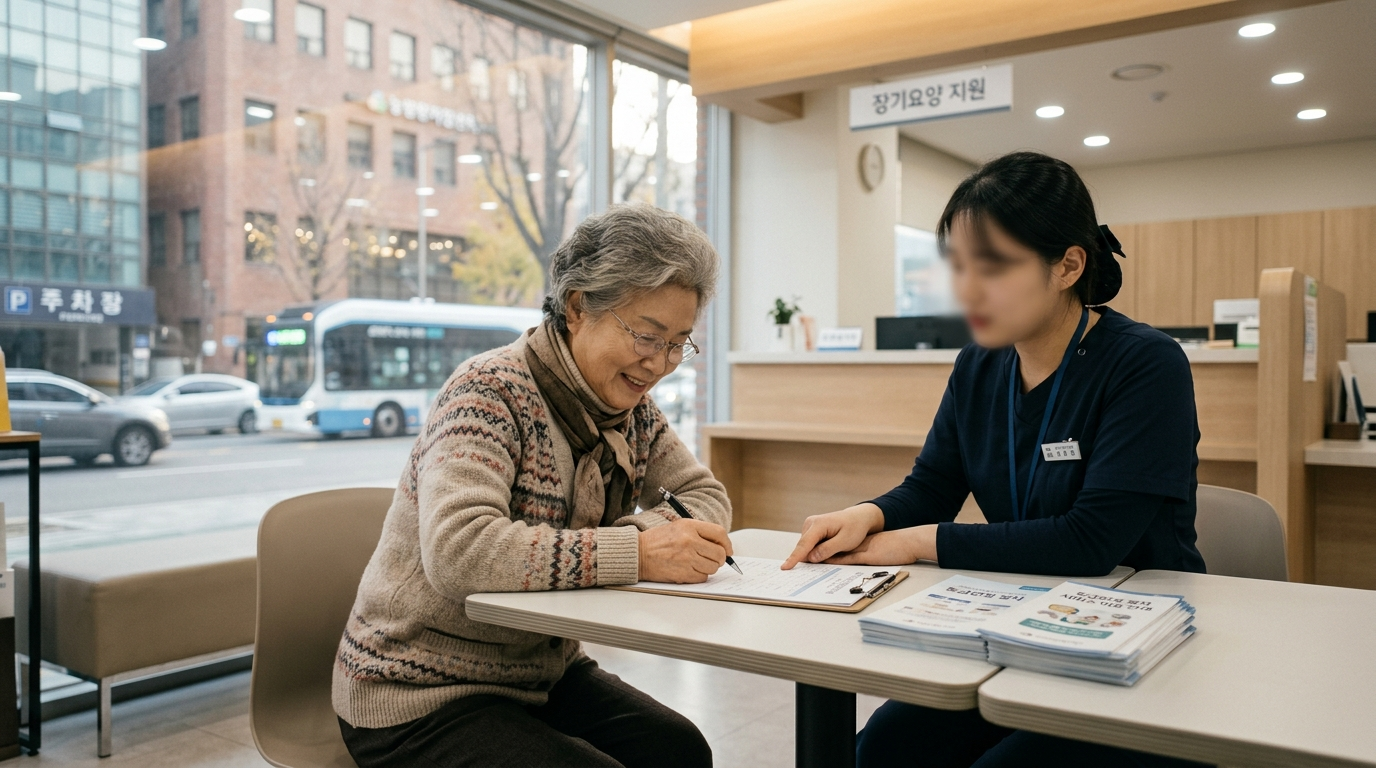 노인 장기요양보험 신청 절차: 등급판정부터 서비스 이용까지