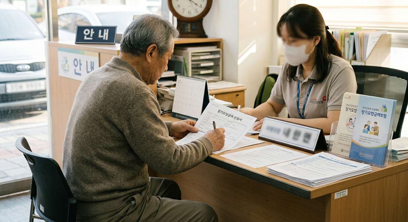 장기요양보험 신청 대상과 접수 방법