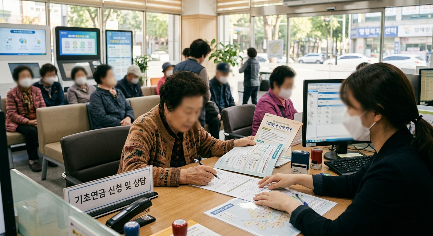 기초연금 신청 시기와 방법 안내