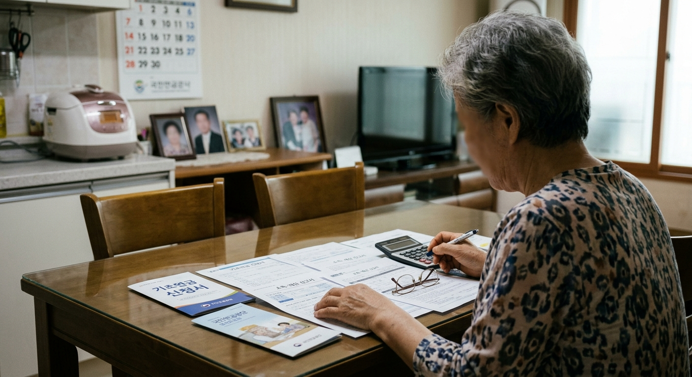 기초연금 수급 자격과 소득 인정 기준
