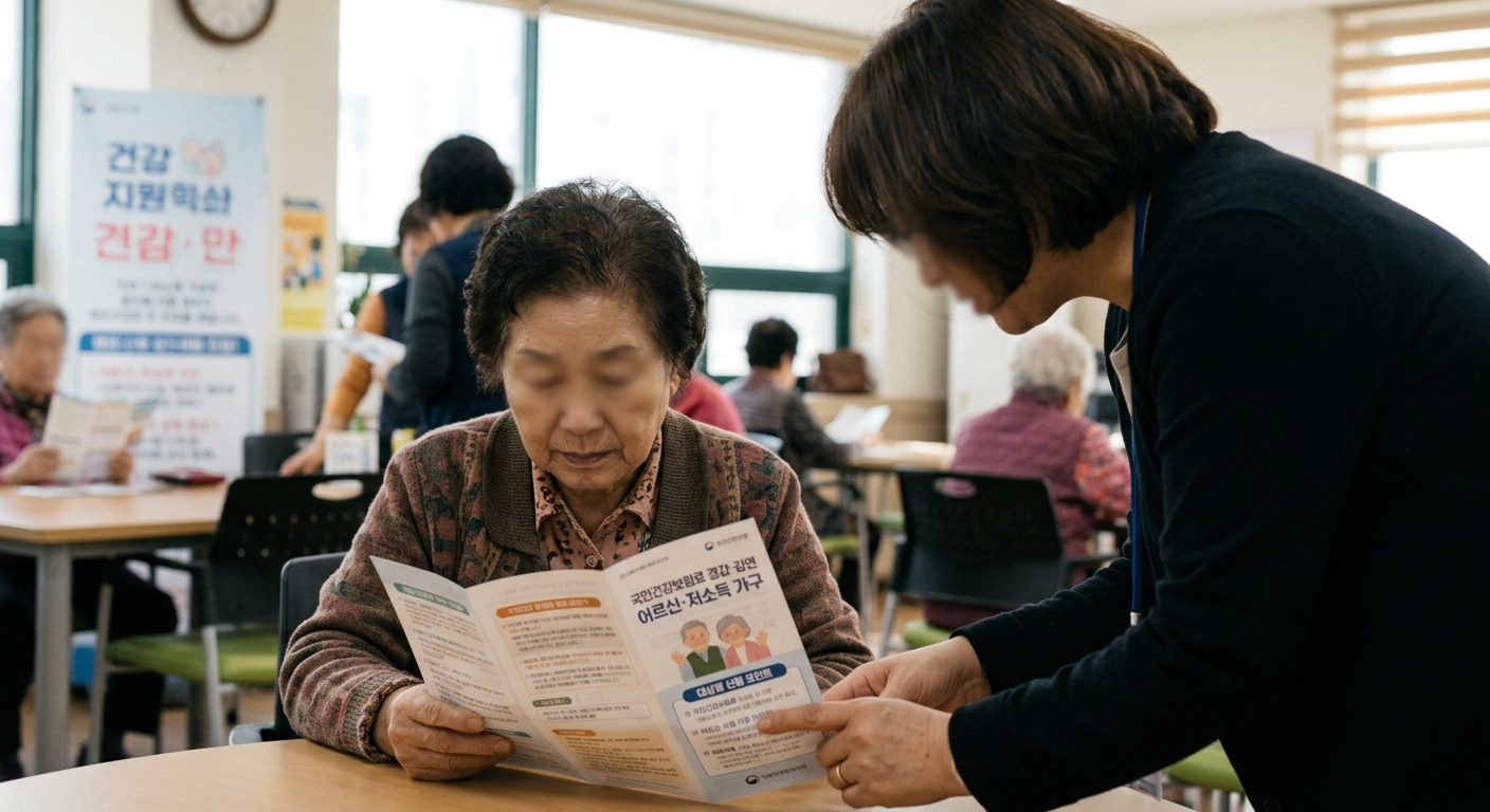 어르신과 저소득 가구를 위한 보험료 경감 혜택