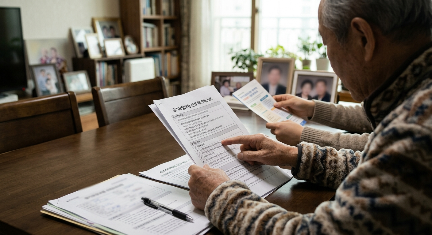 장기요양보험 신청 전 확인해야 할 체크리스트