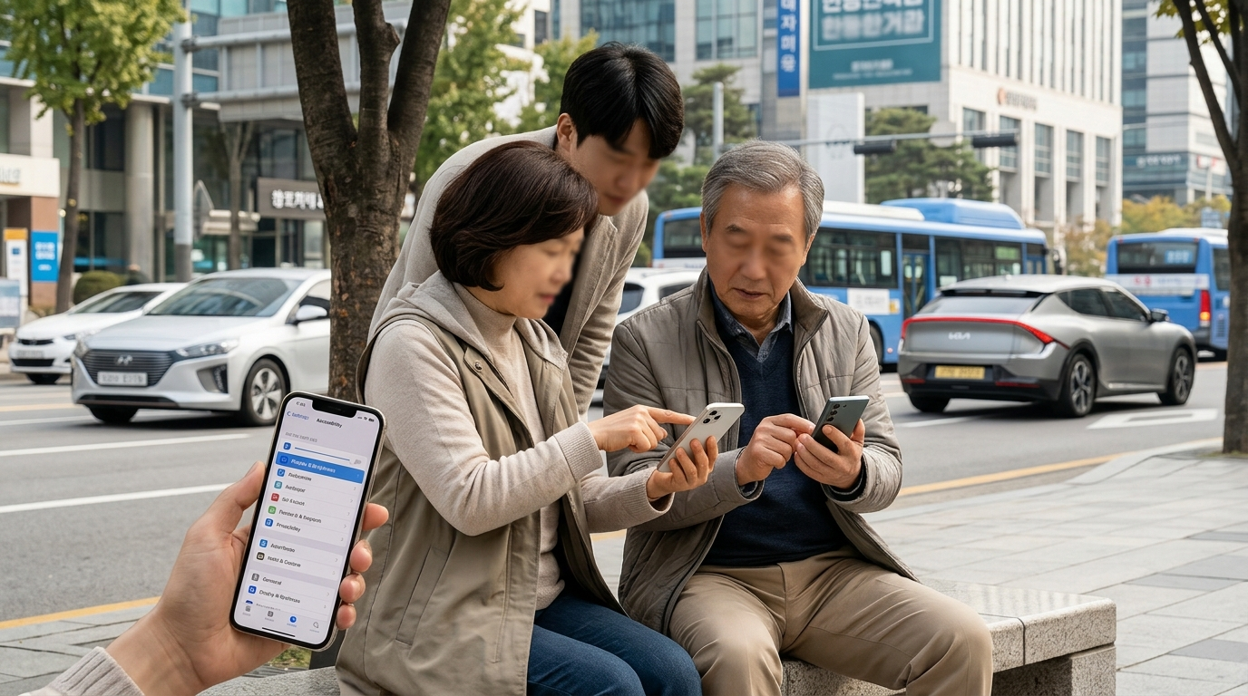 스마트폰 글씨 크게/음량 키우기: 안드로이드·아이폰 공통 순서