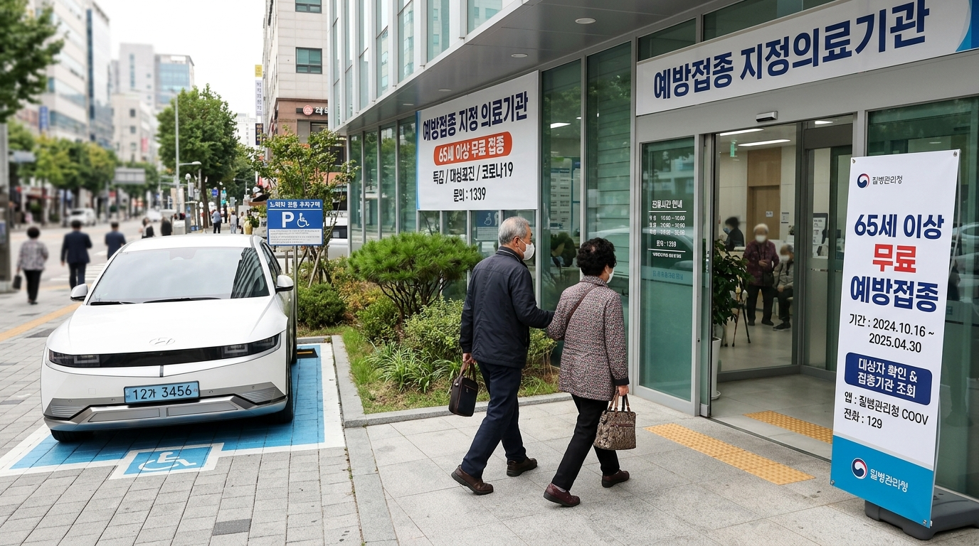 65세 이상 무료 예방접종, 대상과 접종기관 찾는 방법