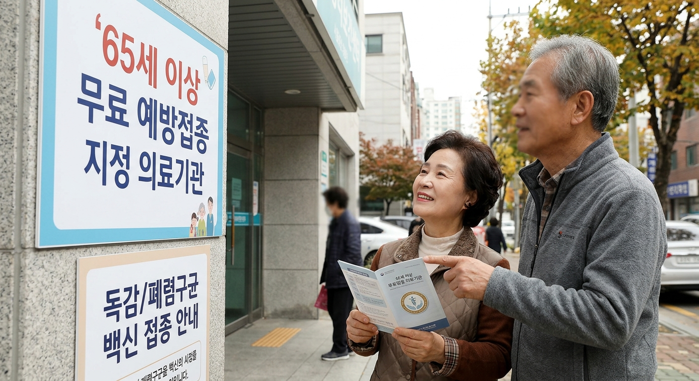 우리 동네 무료 예방접종 지정기관 찾는 쉬운 방법