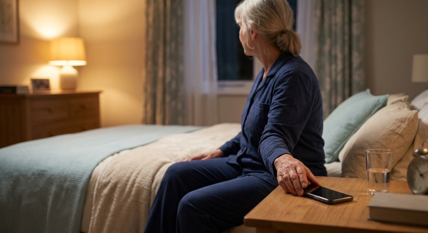 잠들기 1시간 전 스마트폰 멀리하기