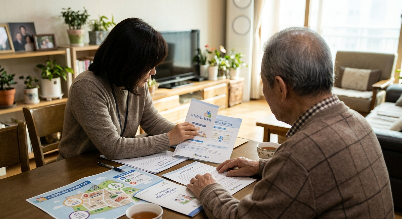 어르신 맞춤형 서비스 선택과 이용 방법