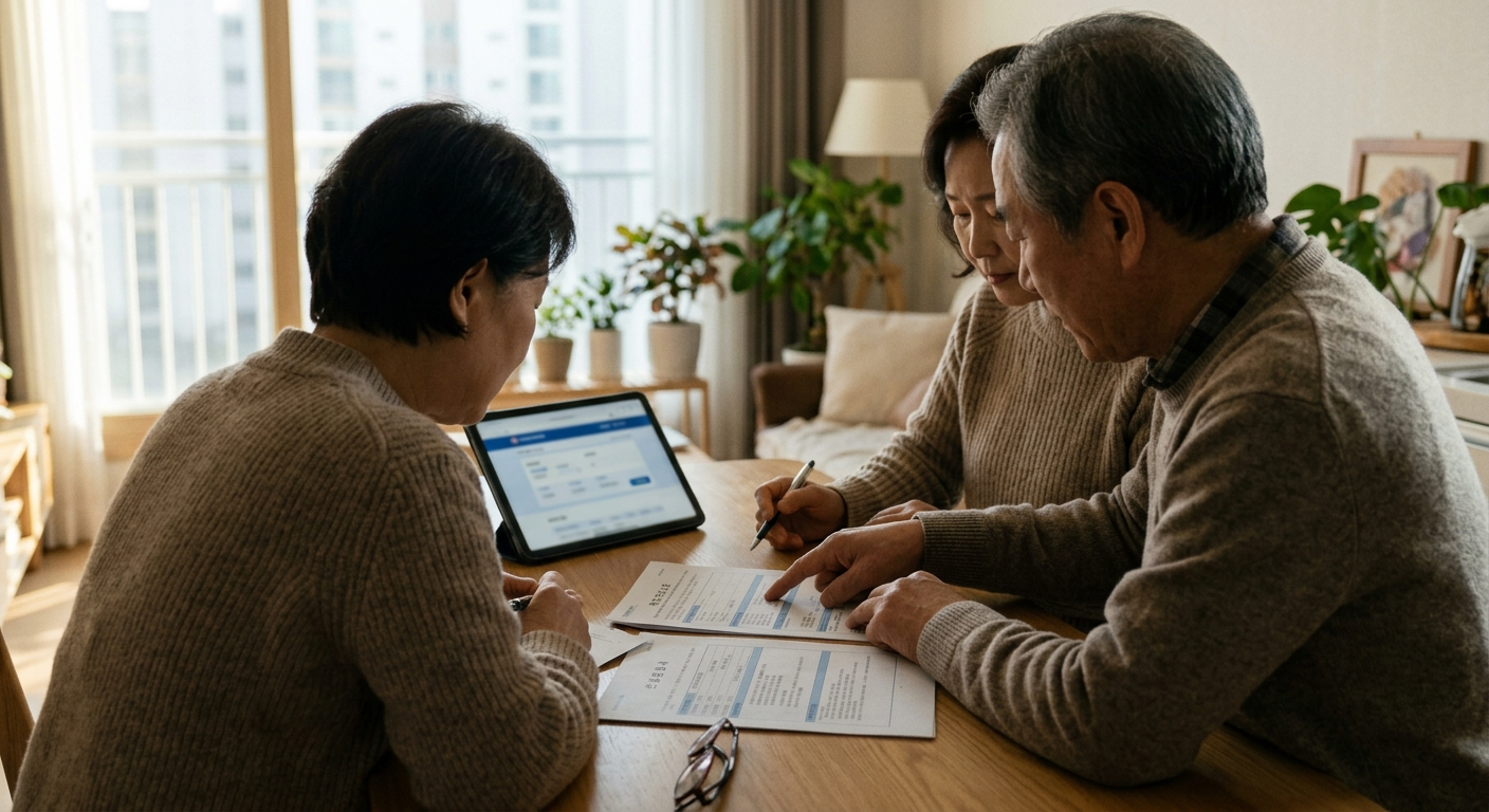 기초연금 신청 전 자가진단 체크리스트