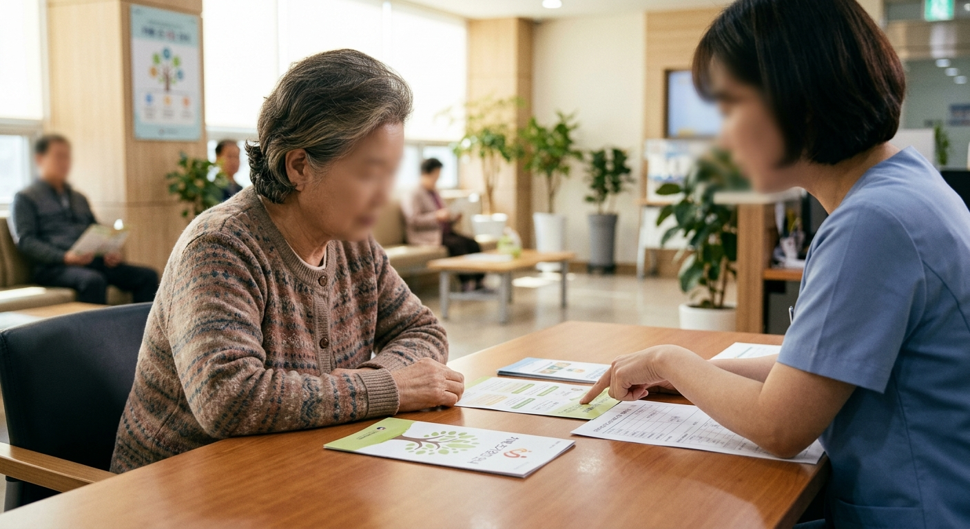 단계별로 진행되는 치매 조기검진 서비스