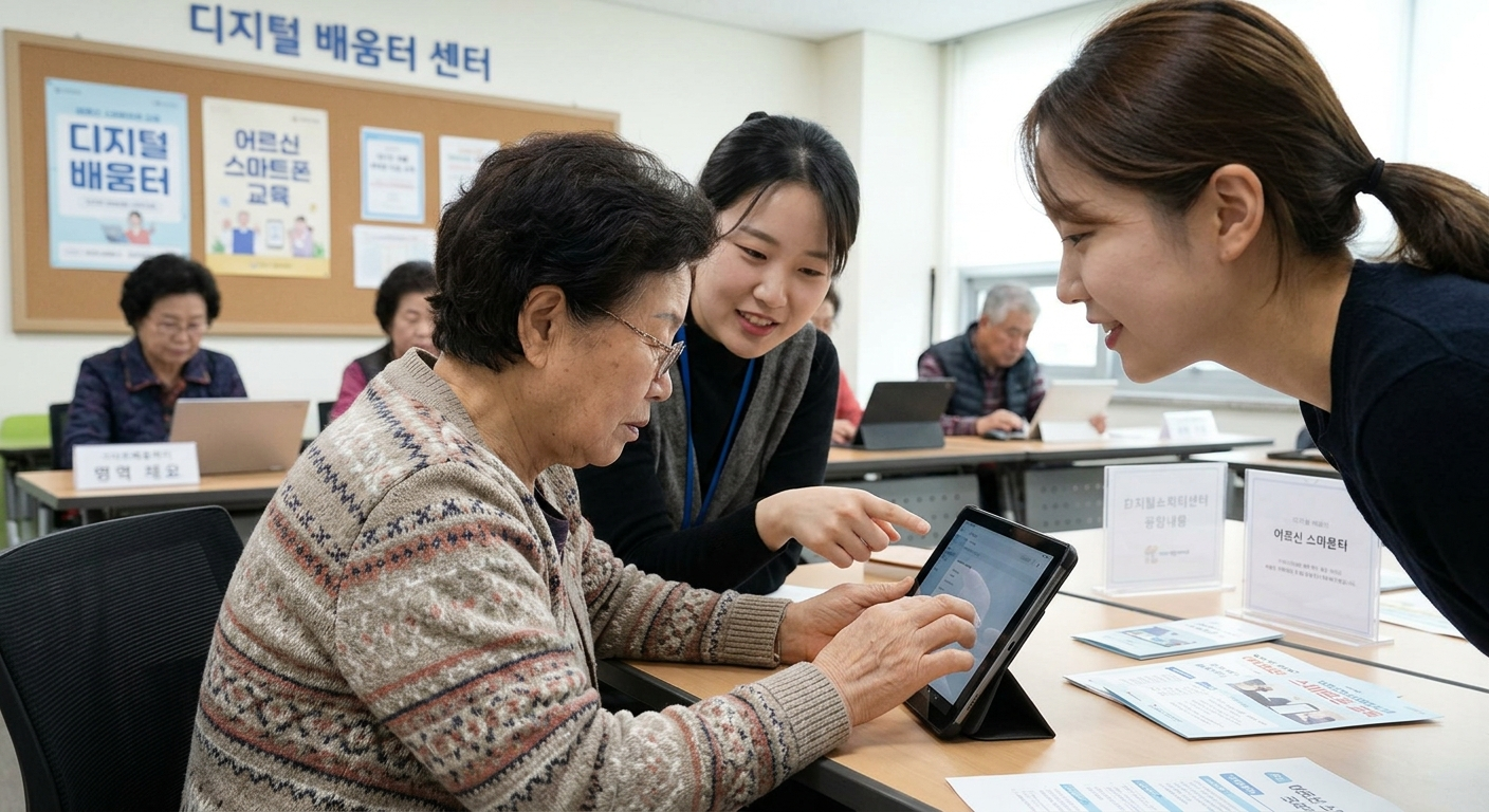 디지털배움터란 무엇이며 누구를 위한 공간인가요?
