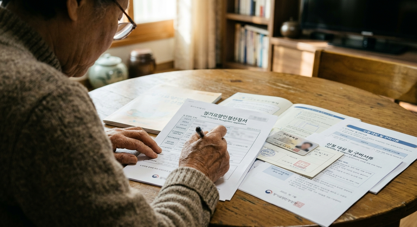 장기요양인정 신청 대상과 준비 서류