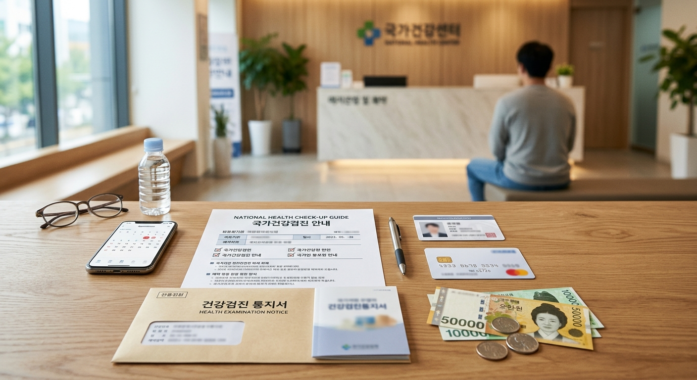 검진 당일 챙겨야 할 준비물과 비용 안내