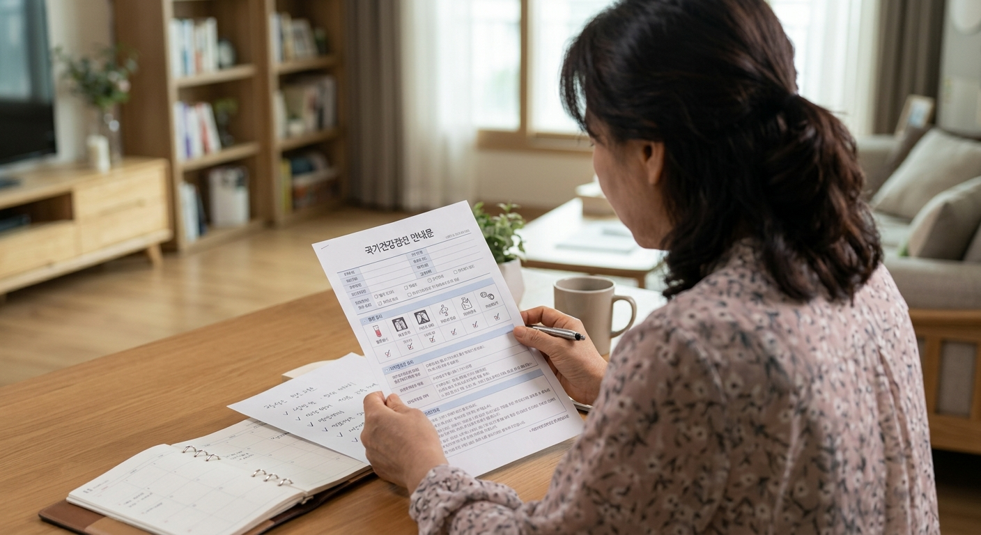 국가건강검진 전 확인해야 할 체크리스트