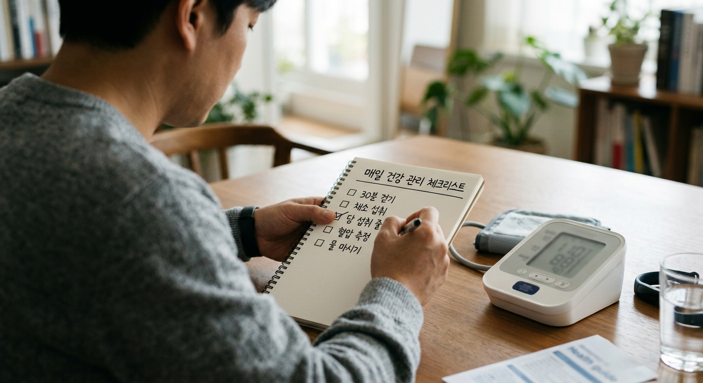 일상에서 실천하는 전단계 관리 체크리스트
