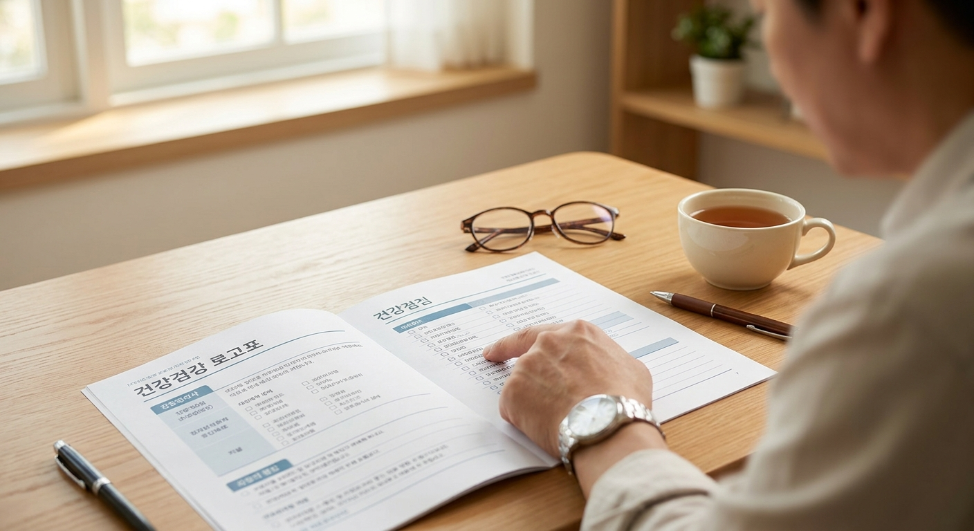 어르신들을 위한 건강검진 결과 확인 체크리스트