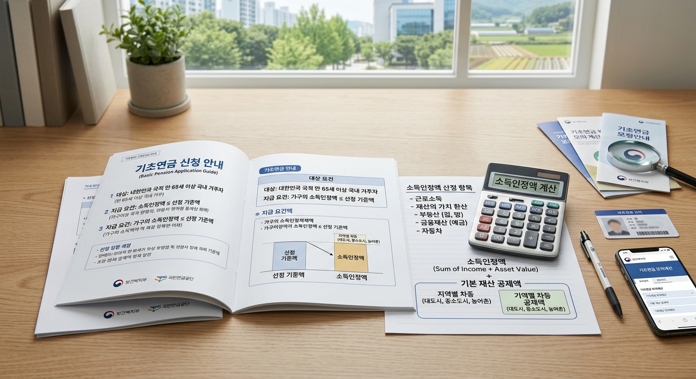 기초연금은 누가 받을 수 있나요?