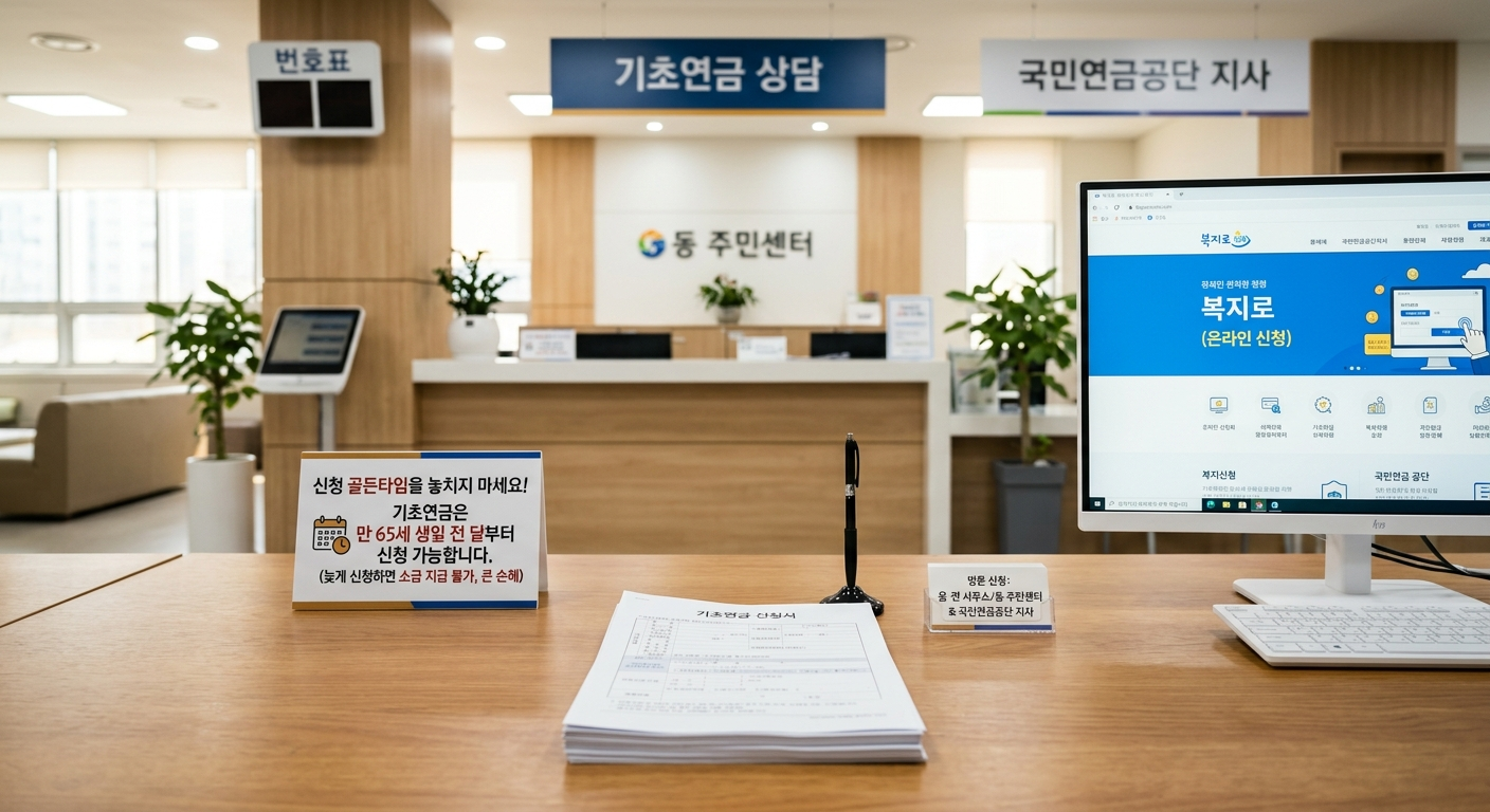 신청 시기와 장소는 어떻게 되나요?