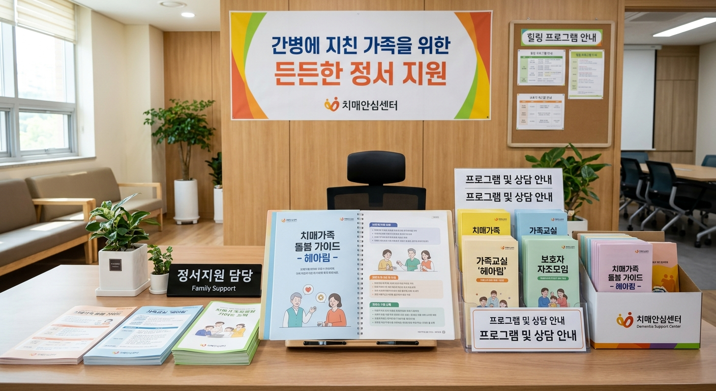간병에 지친 가족을 위한 든든한 정서 지원