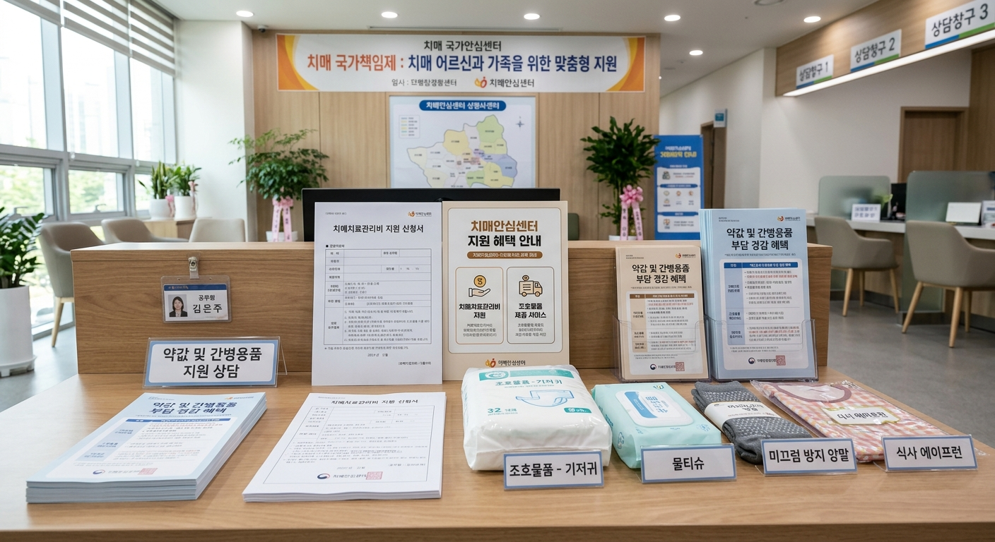 약값과 간병용품 부담을 줄여주는 지원 혜택