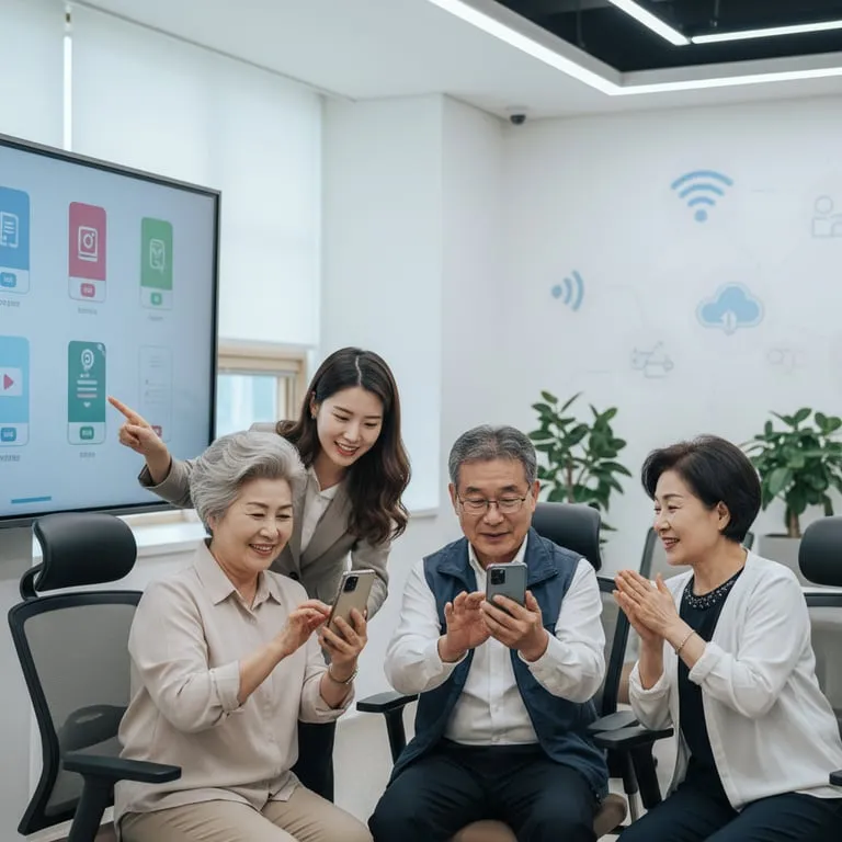 디지털배움터로 배우는 시니어 스마트폰 활용법