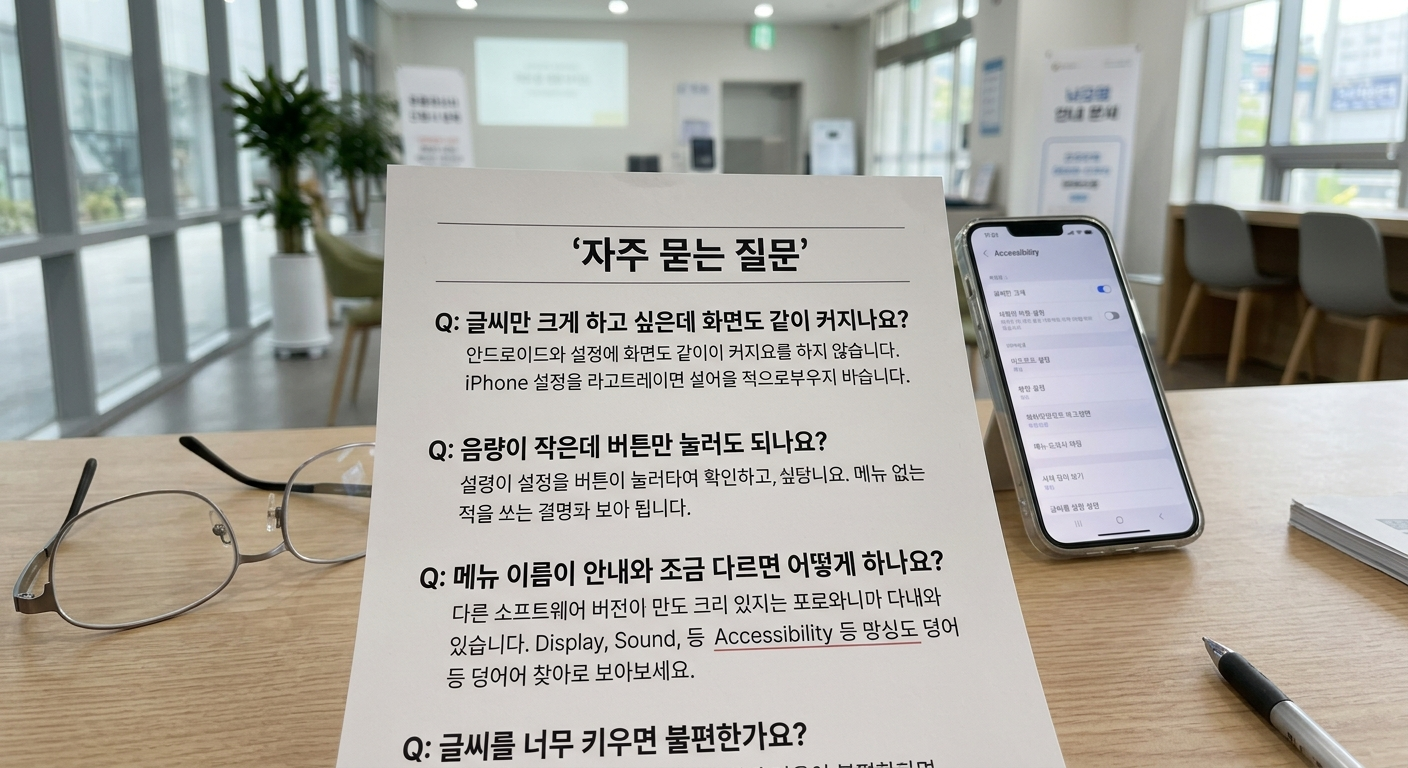 자주 묻는 질문