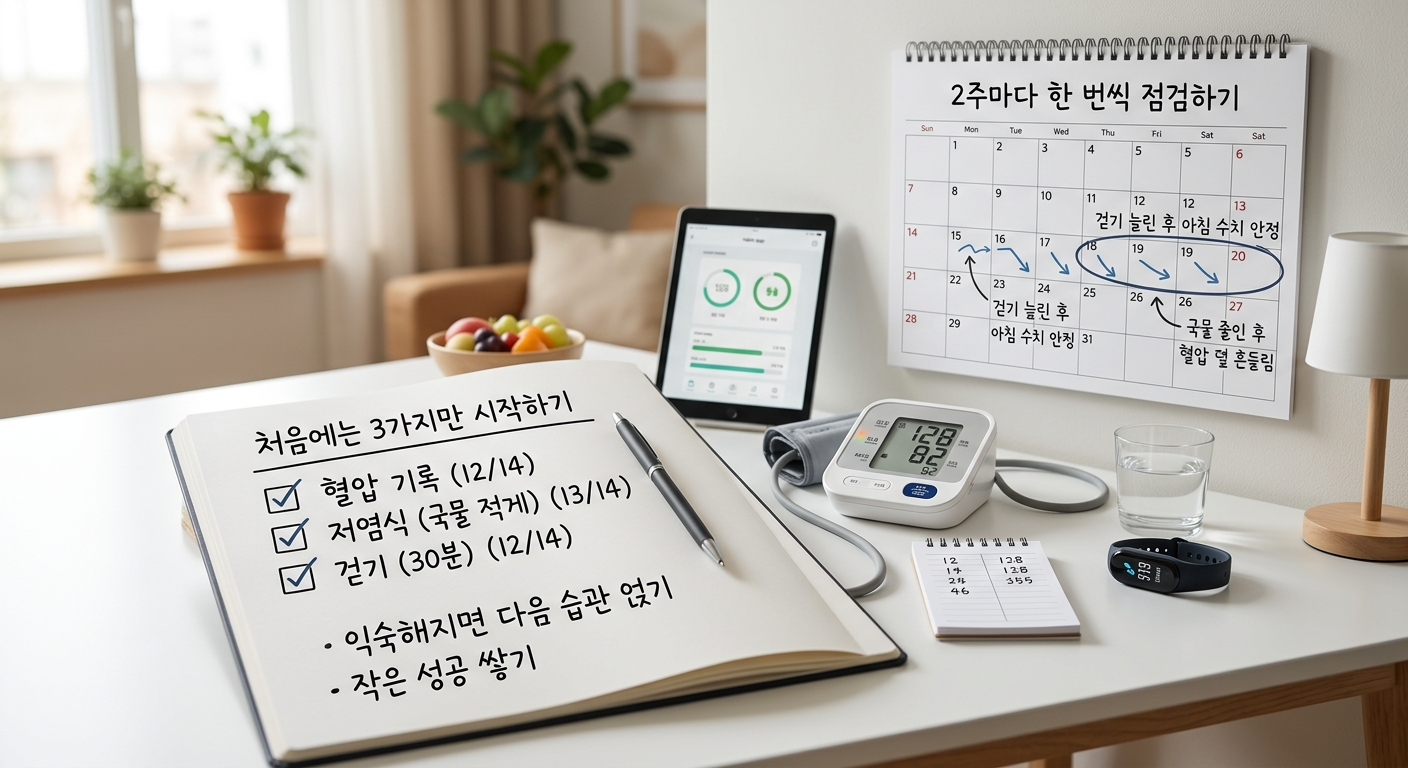 실천 순서로 바꾸면 더 쉽다