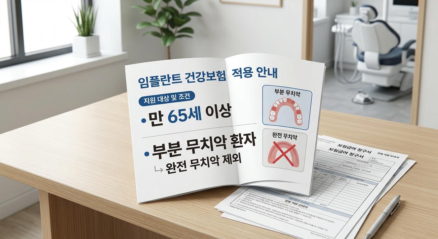 임플란트 건강보험 적용 대상 – 놓치지 말아야 할 필수 조건