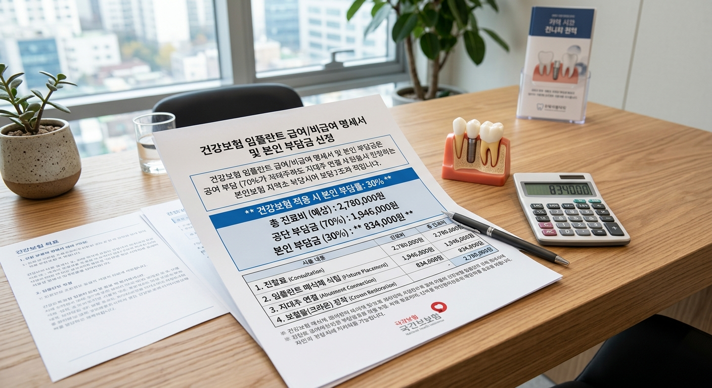 임플란트 시술 비용 – 투명한 접근이 중요합니다