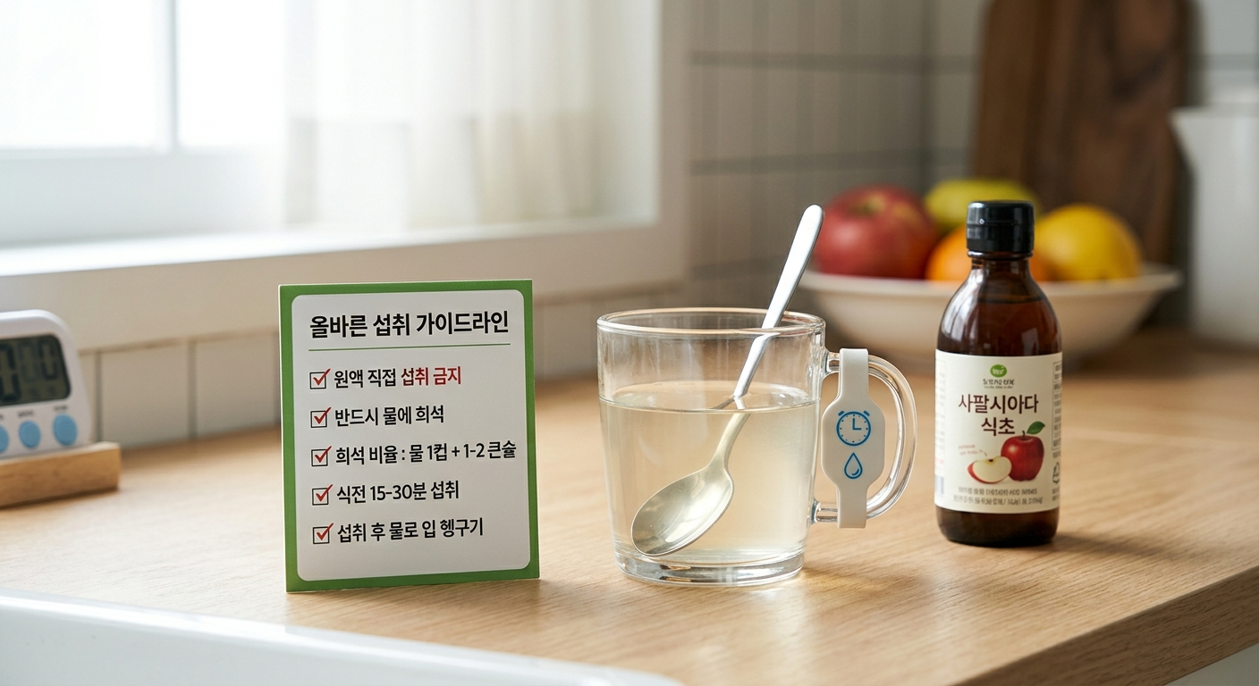 안전 섭취 가이드라인