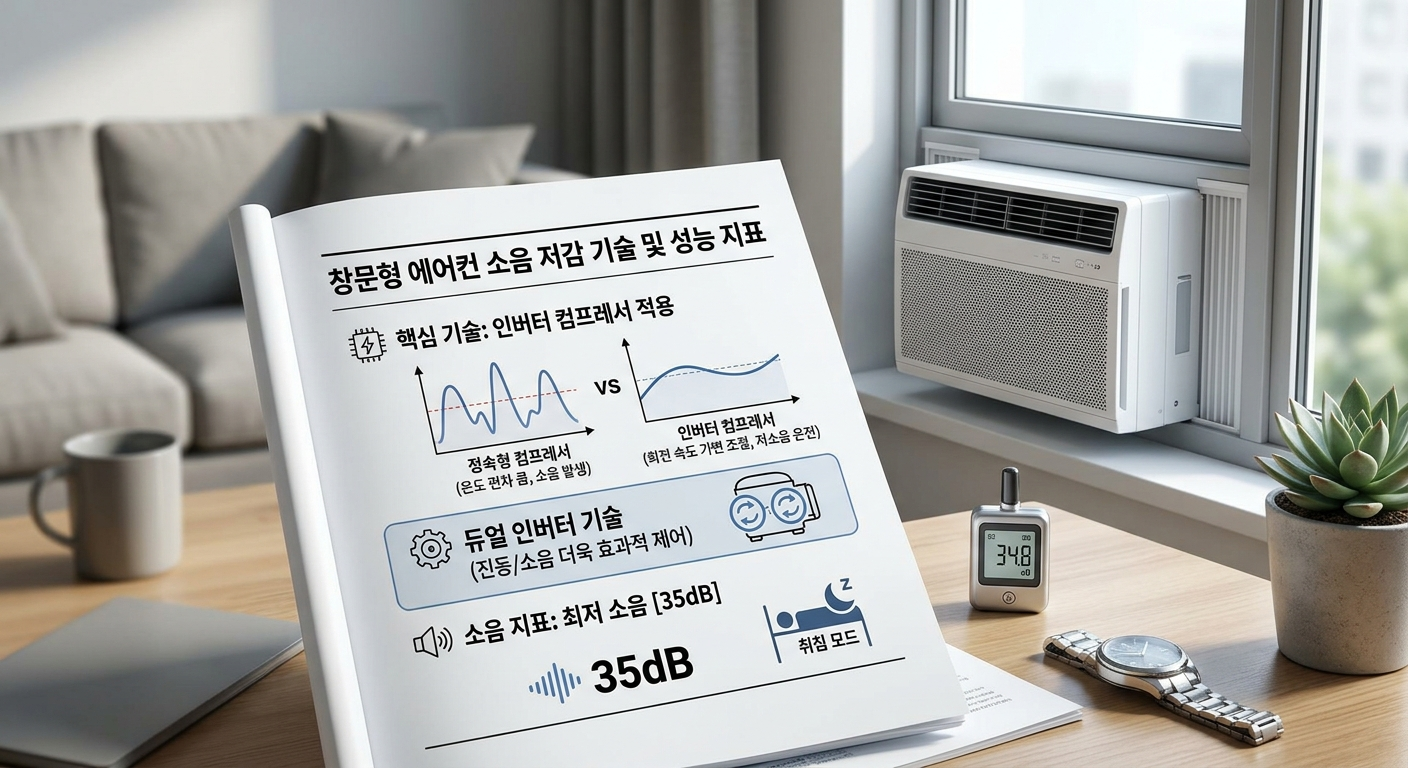 소음 저감 기술 및 성능 지표