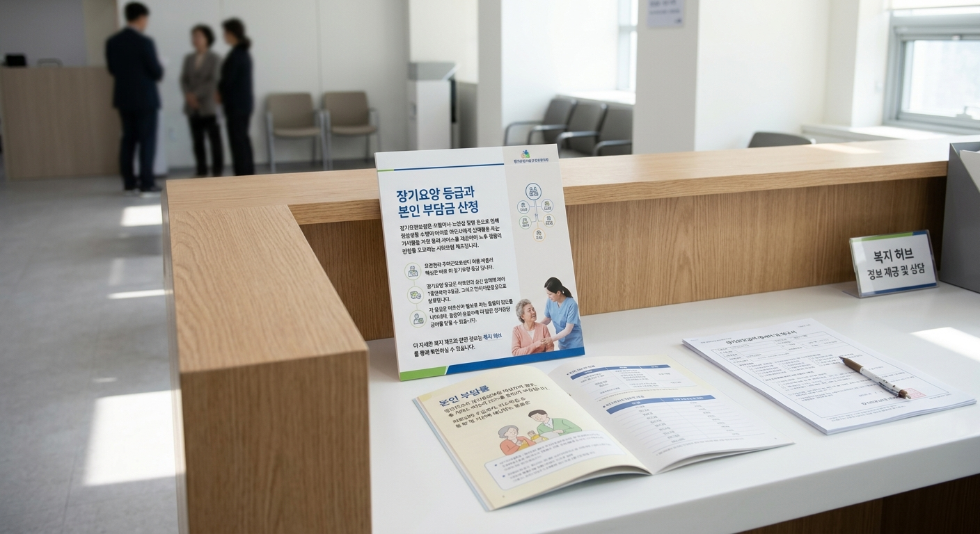 장기요양 등급과 본인 부담금 산정