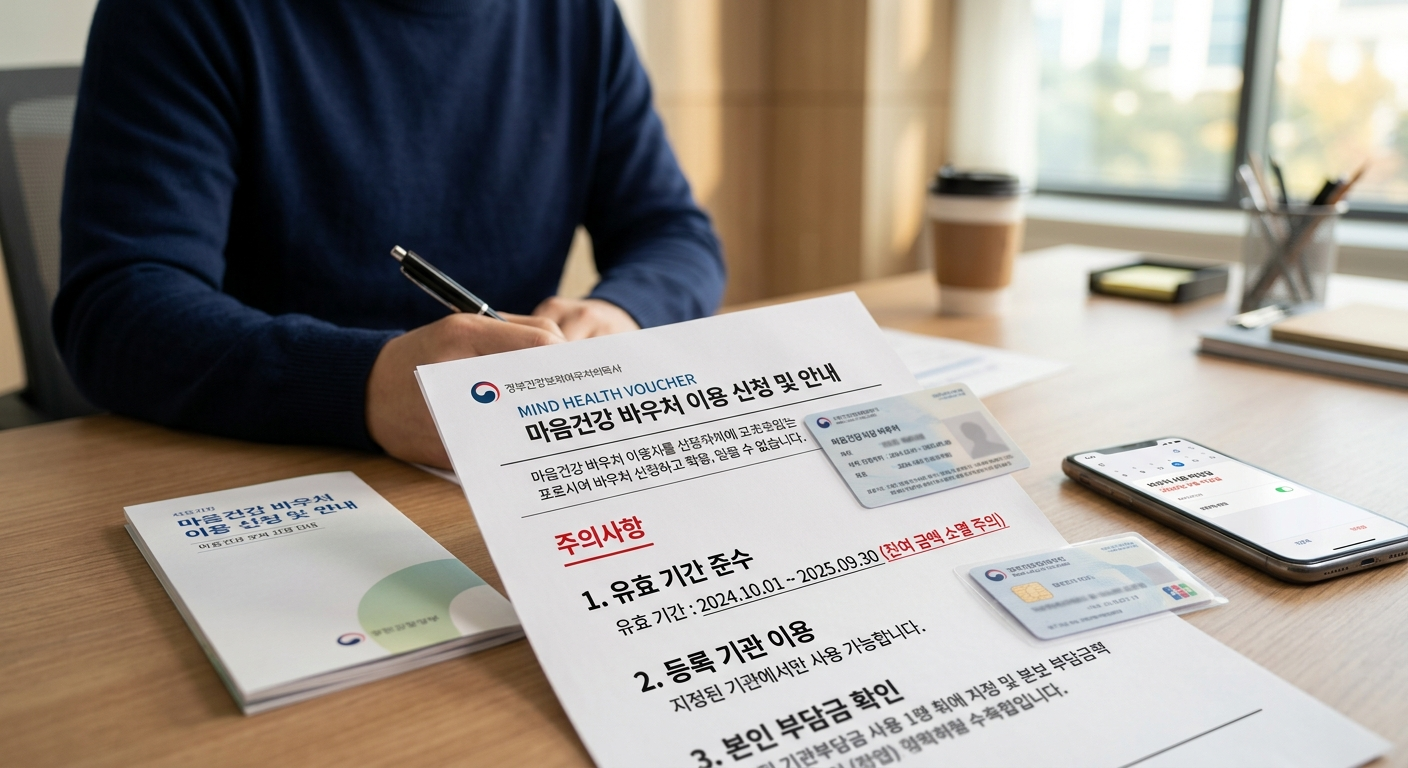 바우처 이용 시 주의사항