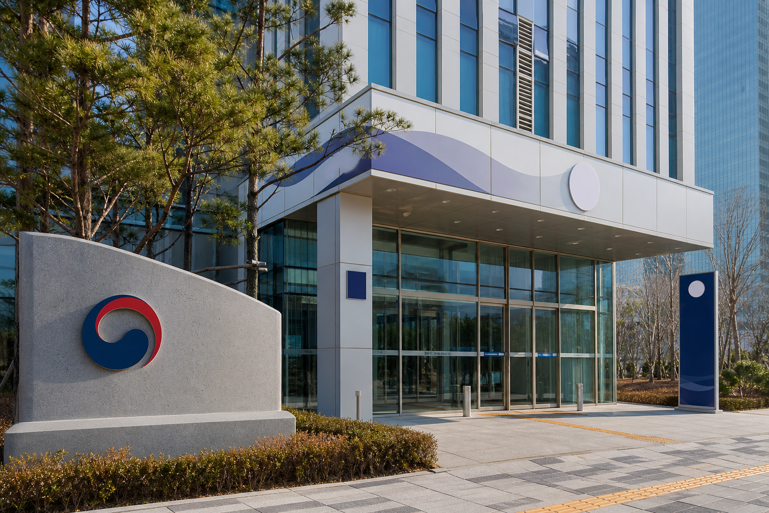 국민건강보험공단 관련 안내를 상징하는 공공기관 분위기 이미지