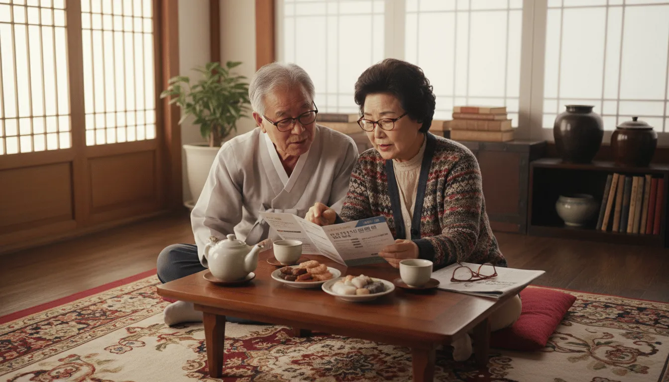 고령층 건강검진 결 체크 순서