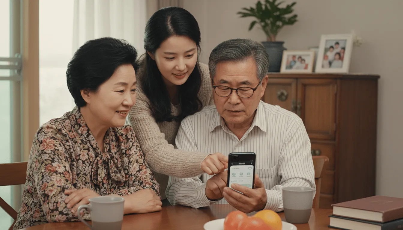 발급 전, 부모님의 스마트폰을 꼼꼼히 확인해봐요