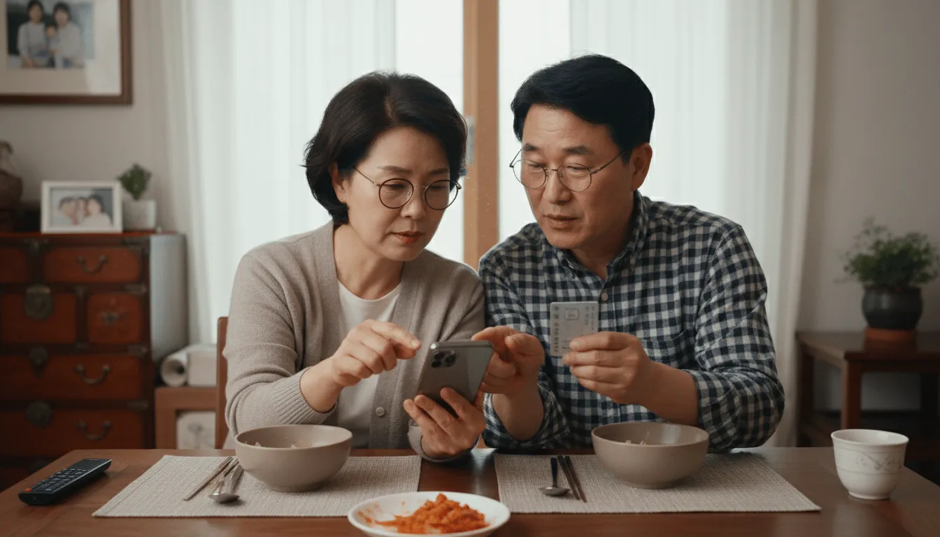 부모님 모바일 주민등록증 신청 방법